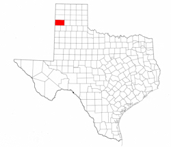 Deaf Smith County Texas - Location Map